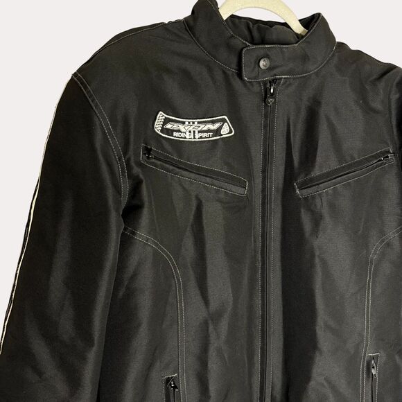 Legend Tungsten Riding Spirit Mens Motorcycle Jacket Black US 34 S bv - Picture 3 of 9